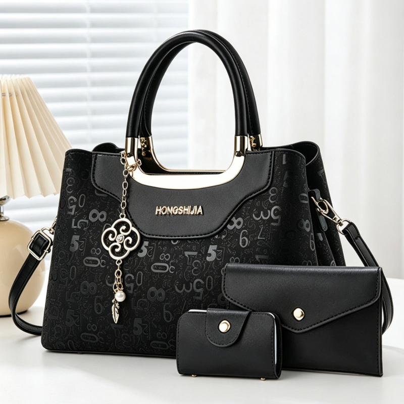 Luxury Bags Women - Set di 3 Borse da Donna