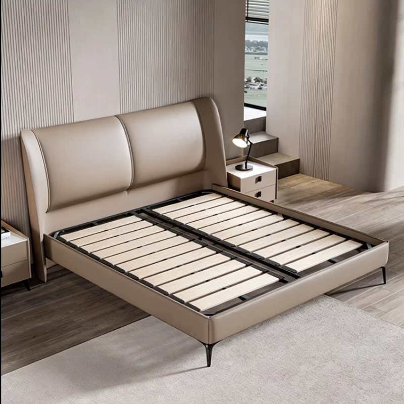 Luxury Bags Europe - Letto matrimoniale moderno con imbottitura morbida,