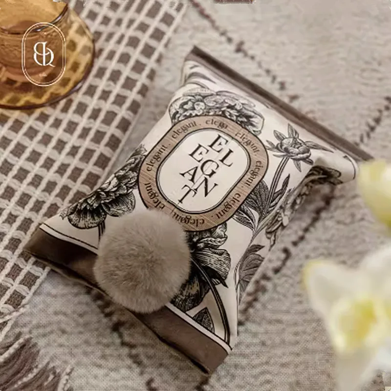Luxury Bags Hand Painted - Scatola di fazzoletti di lusso leggera