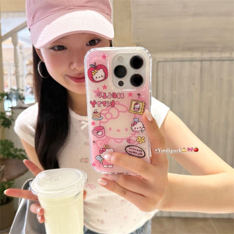 Luxury Bags From Japan - Custodia per iPhone con Gatto Carino