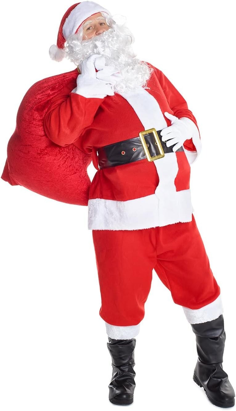 Luxury Bags Europe - Costume da Babbo Natale natalizio da