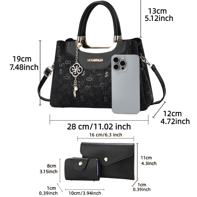 Set di 3 Borse da Donna alla M - Luxury Bags Women recensione e prezzo