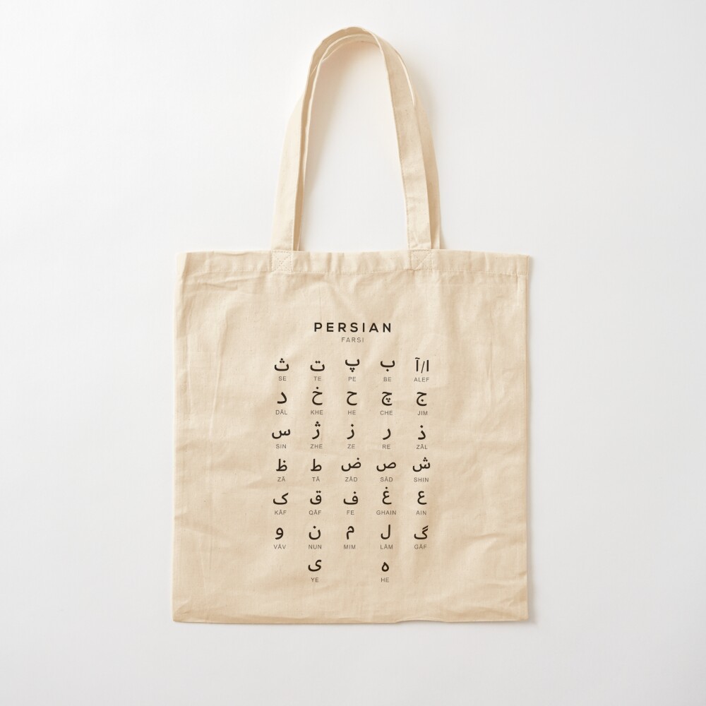 Tabella dell'alfabeto persiano - Luxury Bags Chart recensione e prezzo