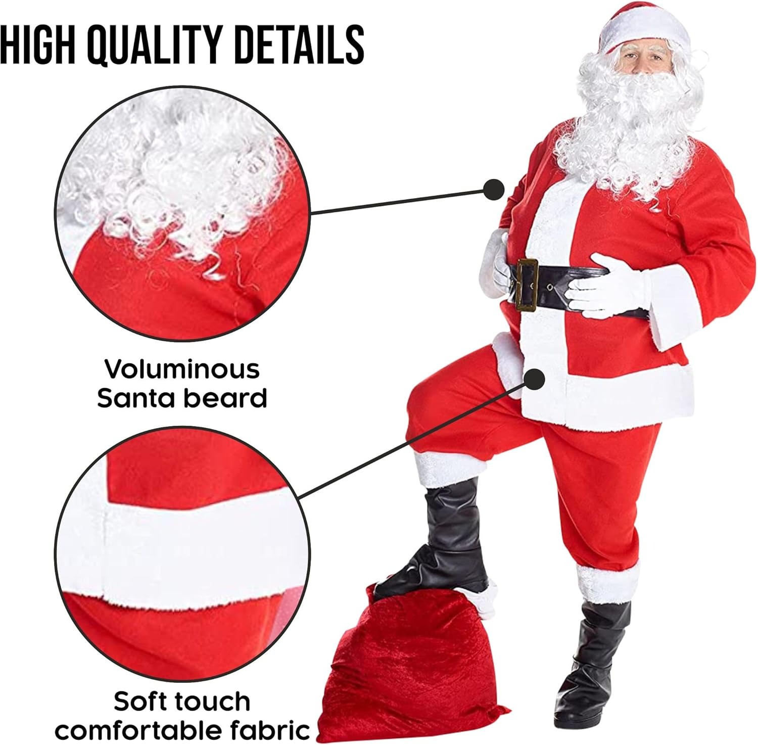 Costume da Babbo Natale natali - Luxury Bags Europe recensione e prezzo